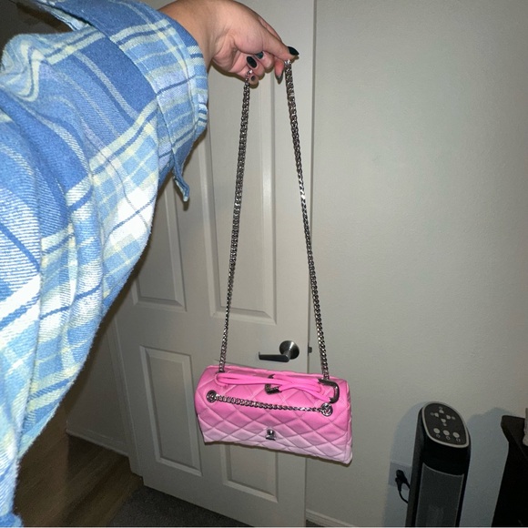Marc Jacobs Pink Ombre Quilted Shoulder Bag - Picture 14 of 16